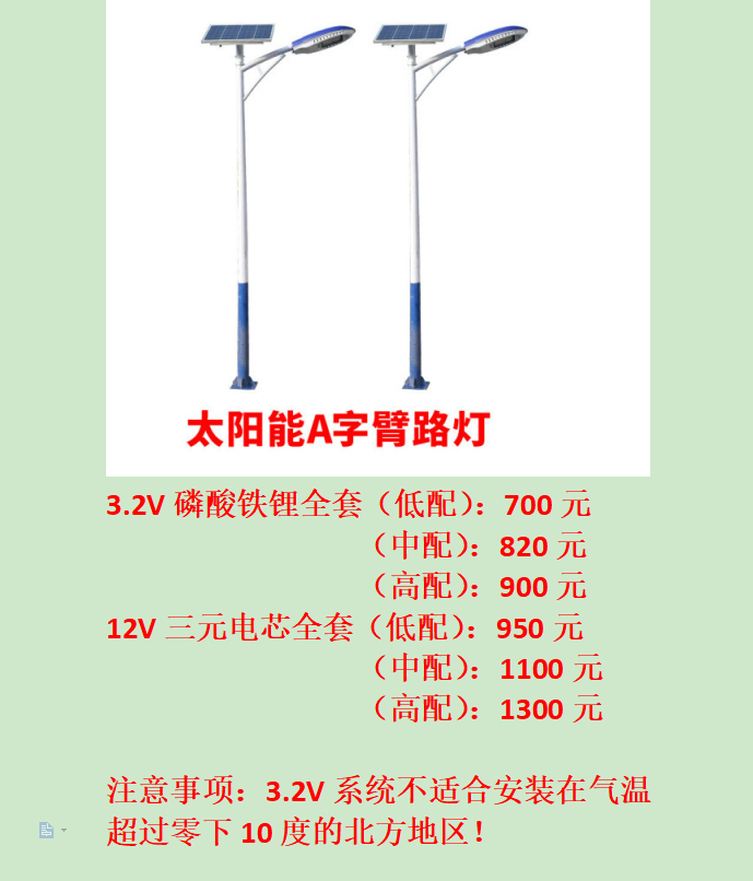 太阳能路灯多少钱一个